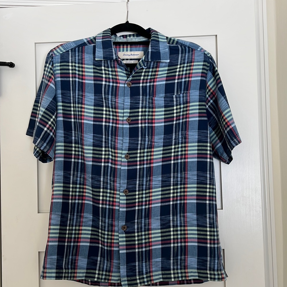 Tommy Bahama Short Sleeve Silk Shirt